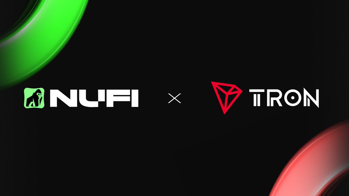 nufiwallet's tweet photo. 🔻TRON just landed in NUFI. 🔻
Swap, send, and manage TRX, the native utility token of the @trondao network, all inside the NUFI multichain wallet.
Plus: connect your hardware wallet for maximum security. 🔐