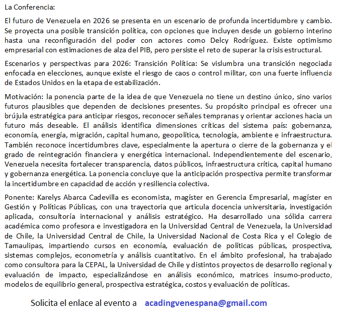 Academia Nacional de Ingeniería y Hábitat - Vzla tweet media