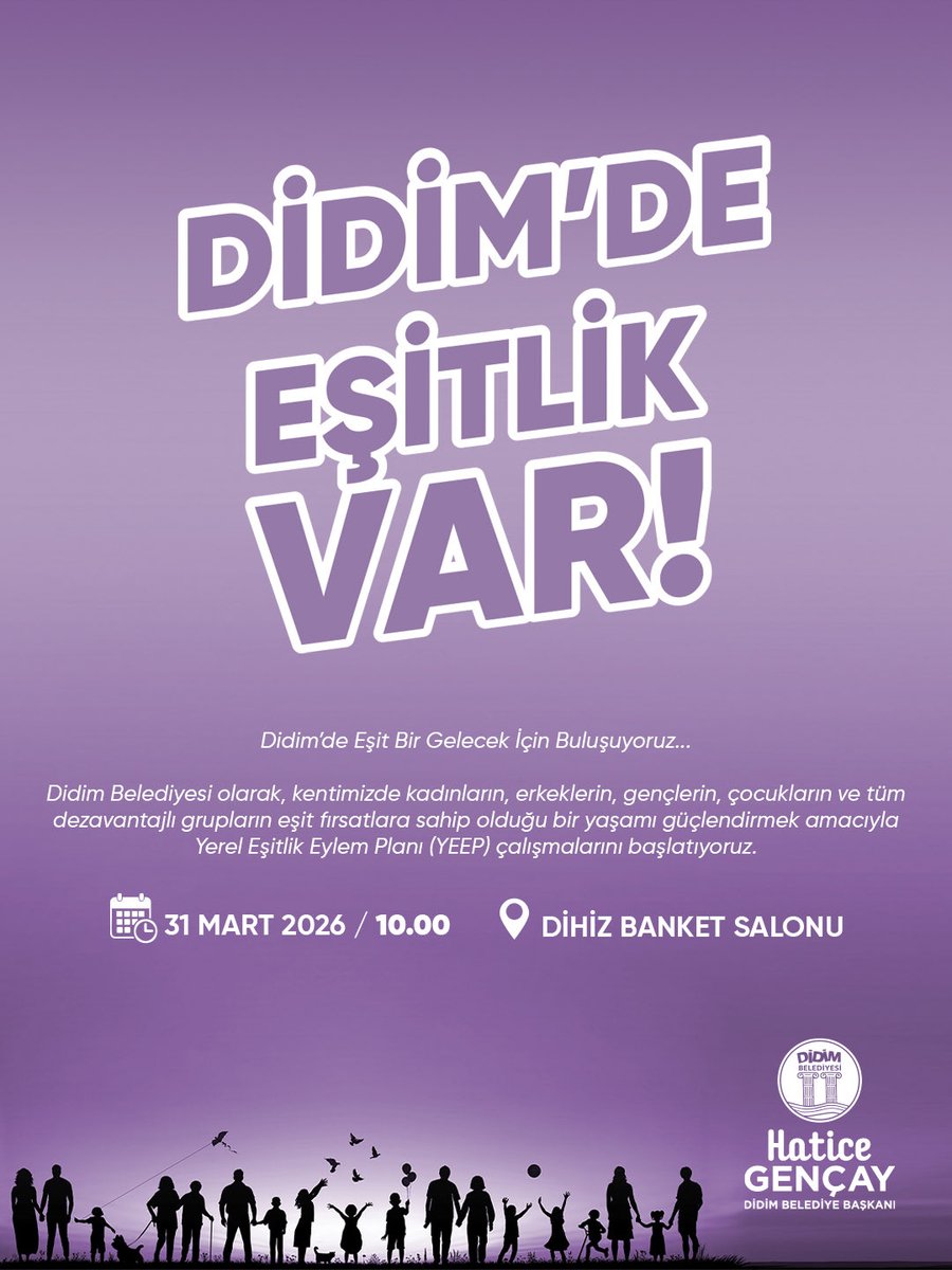 Didim Belediyesi tweet media