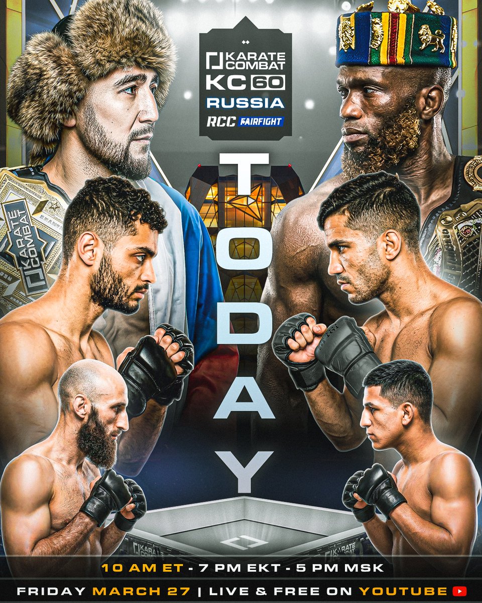 KARATE COMBAT tweet media