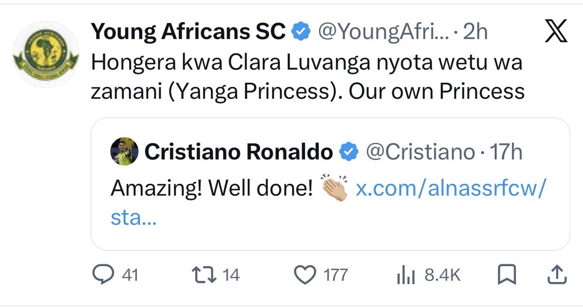 Acheni kujipa umuhimu kwenye kila jambo 

Mshaharibu kwa kuwachangia MA CCM hela za wanachama wakazitumia kuuwa wanaanchi kwa risasi

Ukubwa wenu kwenye mitandao umekwisha kabisa na kamwe wananchi hatuwezi kusahau usaliti wenu 

Repost 200