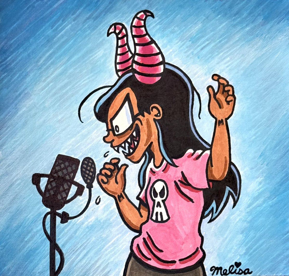 _mellyhands_'s tweet photo. Some profile pics I made for Casting Call Club to show off my voice acting side. Made with acrylic paint. 
.
.
.
.
.
#art #animation #2danimation #voiceactor #voiceacting https://t.co/jmOWwFvSfH