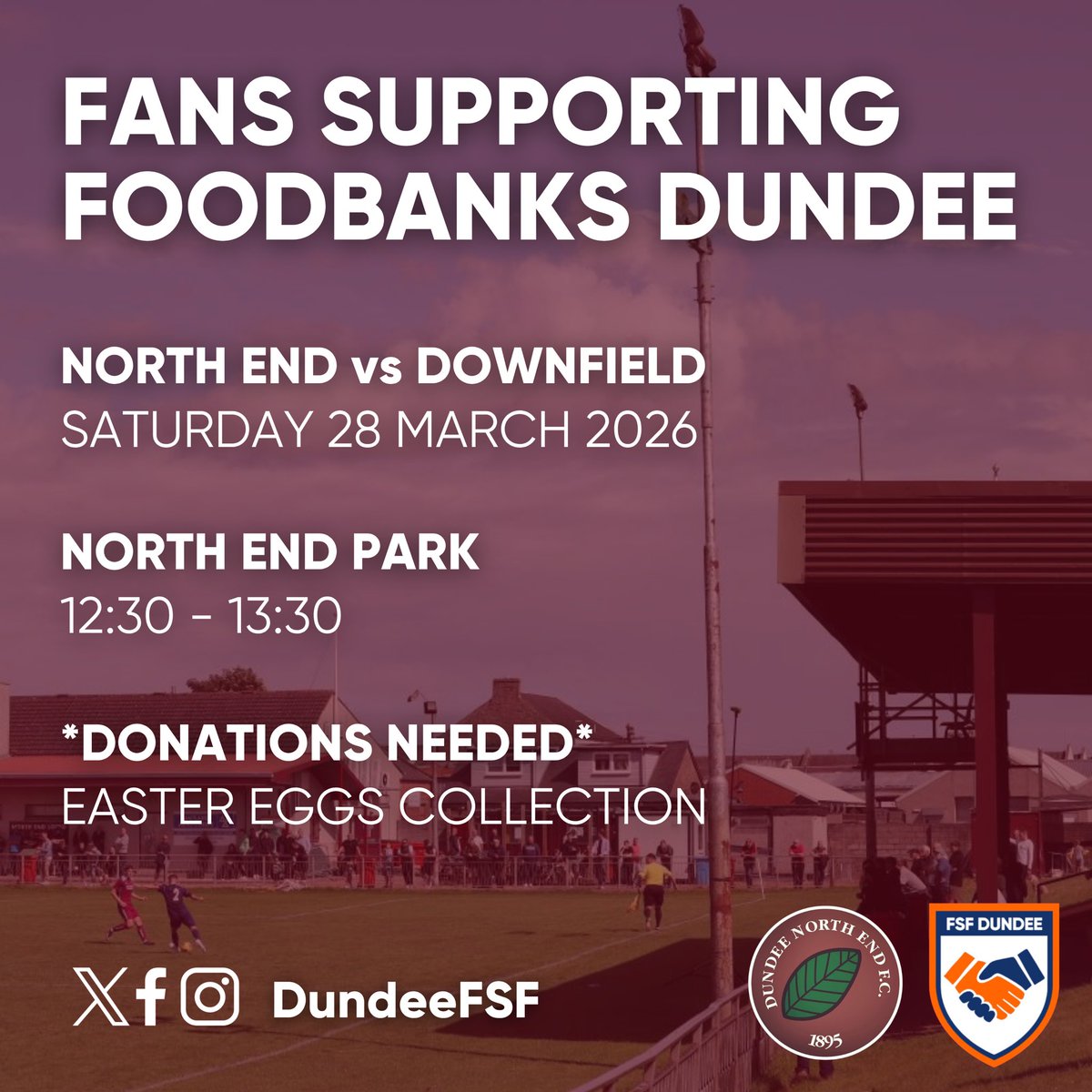 Fans Supporting Foodbanks Dundee tweet media