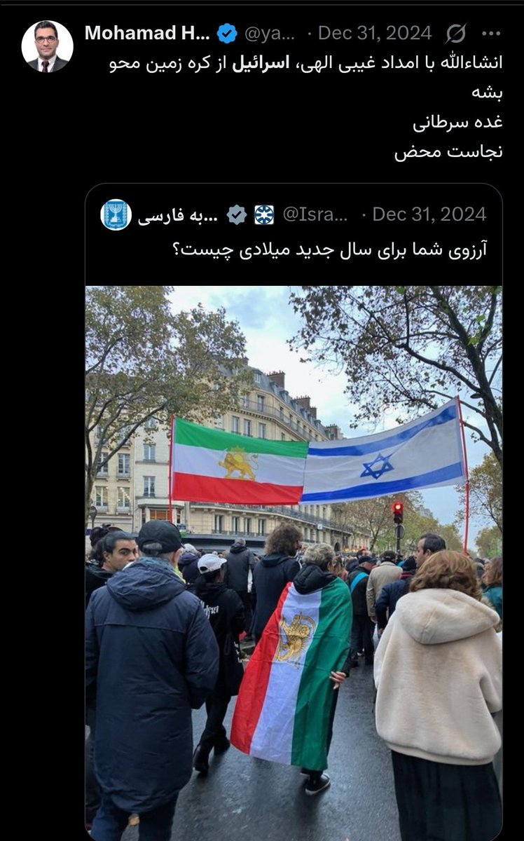 این‌ قبل و بعد عضو کراواتیِ قشریه که تو چشم مردم عادی زل می‌زنه و بهشون می‌گه جنگ‌ تقصیر شماست. اگر به هر دلیل متفاوتی با جنگ مخالفید، با فضا دادن به روایت "تقصیر مردم عادیه که جنگ طلبیدن" در بهترین حالت یک useful idiot هستید برای قاتلین. نمردیم و روزی رو دیدیم که ج‌ا ضدجنگ شده.