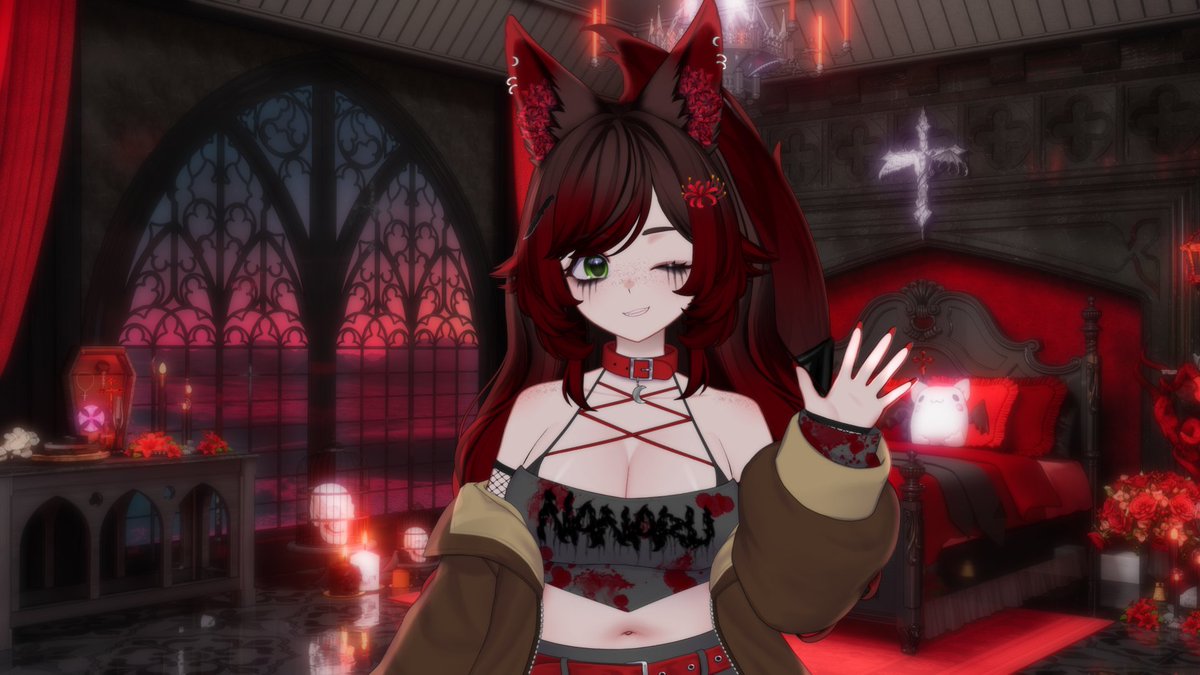 Nanaru 🥀🌙Sleepy Wolf vtuber🌙🥀SpiritVeil tweet media