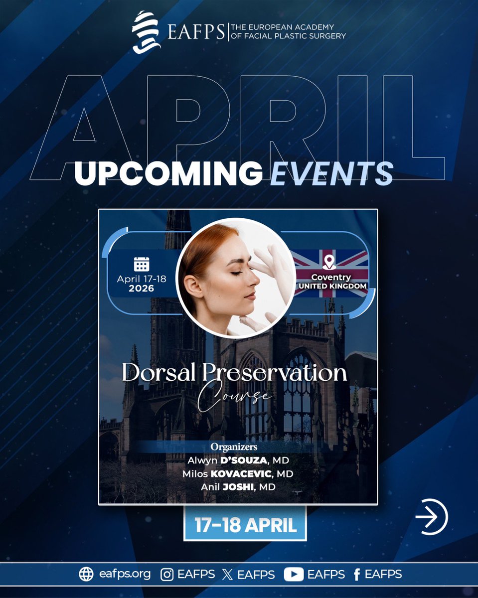 The European Academy of Facial Plastic Surgery tweet media