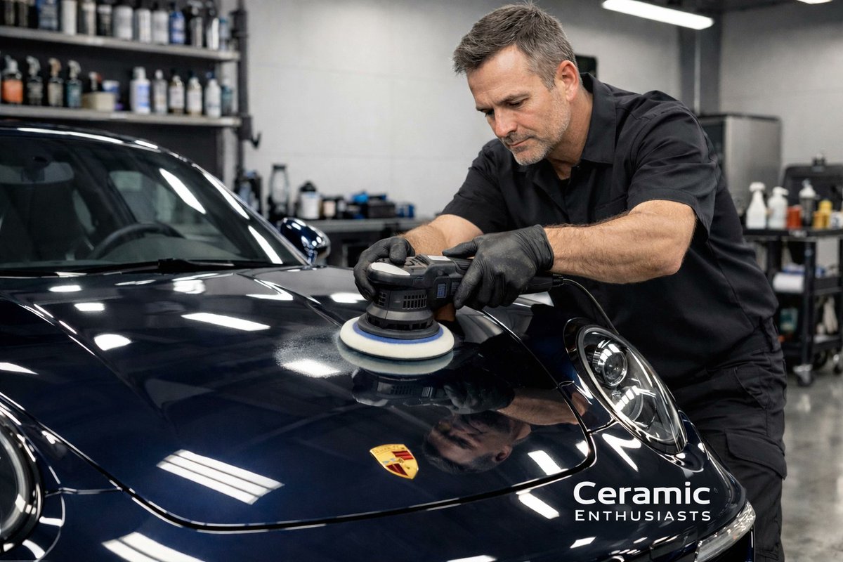 enthusiast18714's tweet image. Experience matters. 🛠️ After 10 years of working hands-on with Houston's finest vehicles, I’ve seen it all. As an owner-operator, I’m involved in every step, from first polish to final ceramic cure. Expert hands at Ceramic Enthusiasts. 🤝 #AutoExpert #10YearsStrong