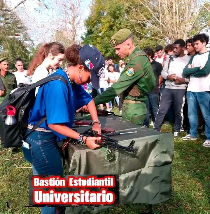 Desde <a href="/Educa_Gtmo/">Dgeap Guantánamo Cuba</a> ya estamos en #BastiónEstudiantil ,<a href="/1raTrinchera/">PrimeraTrinchera❤️🇨🇺</a> <a href="/AlisAzahares/">Alis Azahares</a> <a href="/DiazCanelB/">Miguel Díaz-Canel Bermúdez</a> <a href="/DrRobertoMOjeda/">Dr. Roberto Morales Ojeda</a> <a href="/AleandroGu76701/">𝓐𝓵𝓮𝓪𝓷𝓭𝓻𝓸</a> <a href="/alfonso_noya/">Alfonso Noya Martínez🇨🇺</a> <a href="/naimatrujillob/">Naima Ariatne Trujillo Barreto</a> <a href="/yoeaberob1/">Yoel Perez Garcia</a> <a href="/romero_tam56484/">Antonio Tamayo Romero</a>