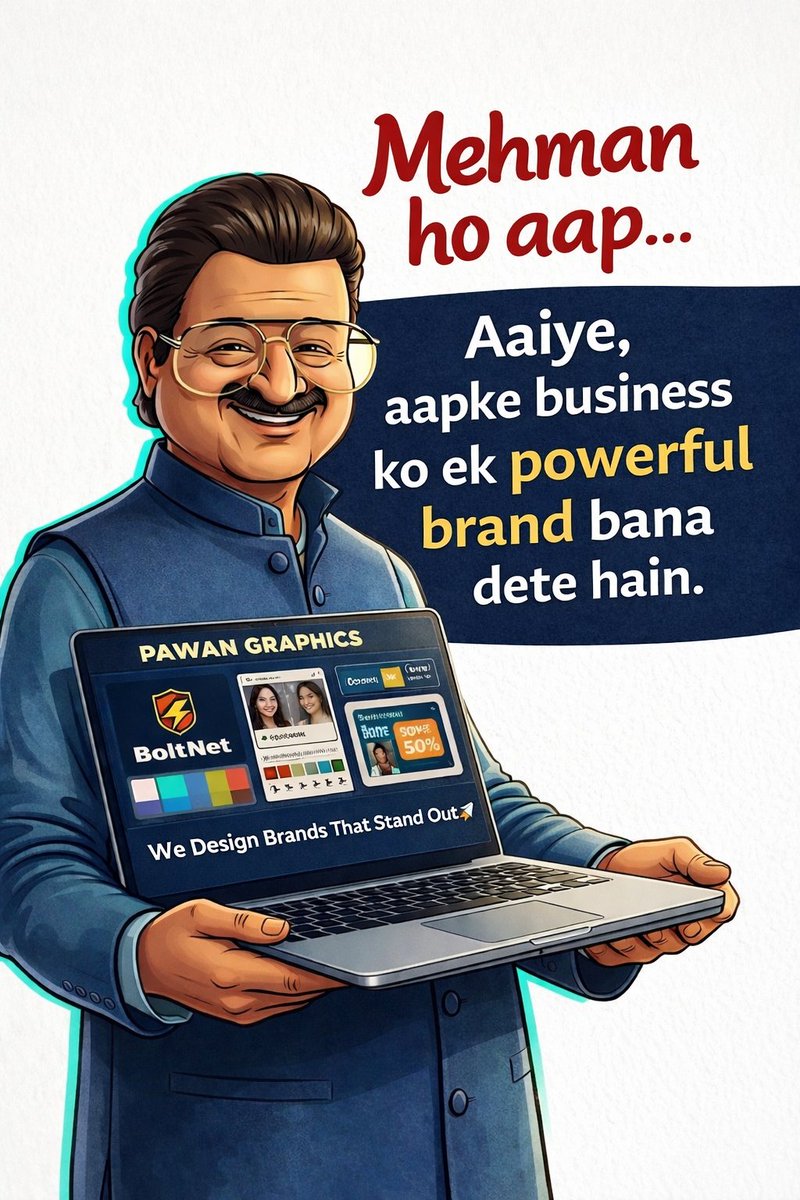Pawan Yadav | Graphic Designer tweet media
