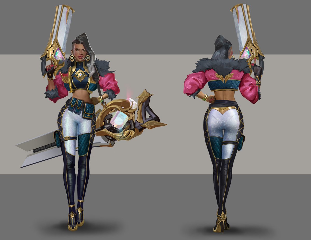 Gave her another pass

#characterdesign #conceptart