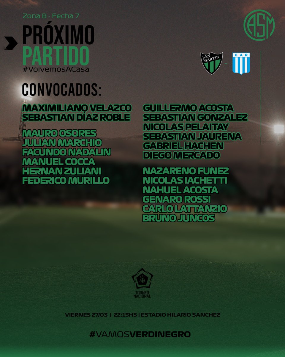 Club Atlético San Martín tweet media