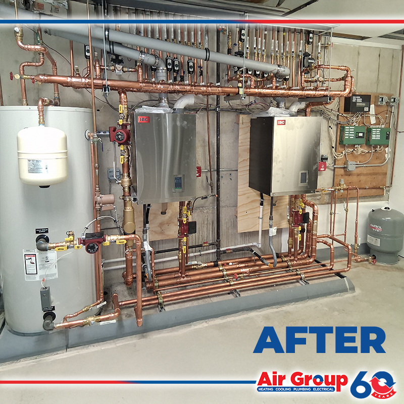 Here's a quick look at another impressive before-and-after transformation from a stunning twinned IBC boiler upgrade.
