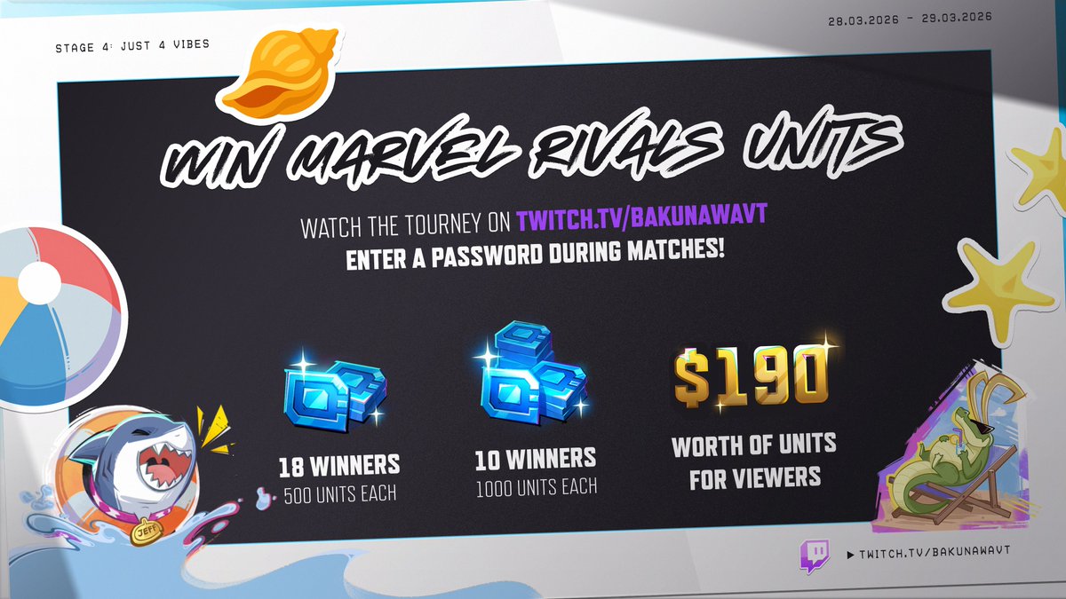Bakunawa 🐍 VTuber Villain 🌙 Tourney 3/28-29 tweet media