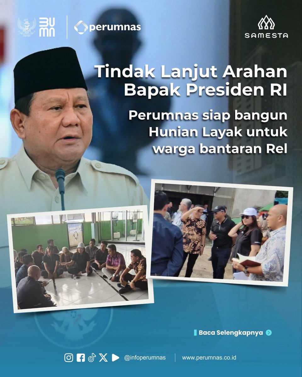 Official Perumnas tweet media