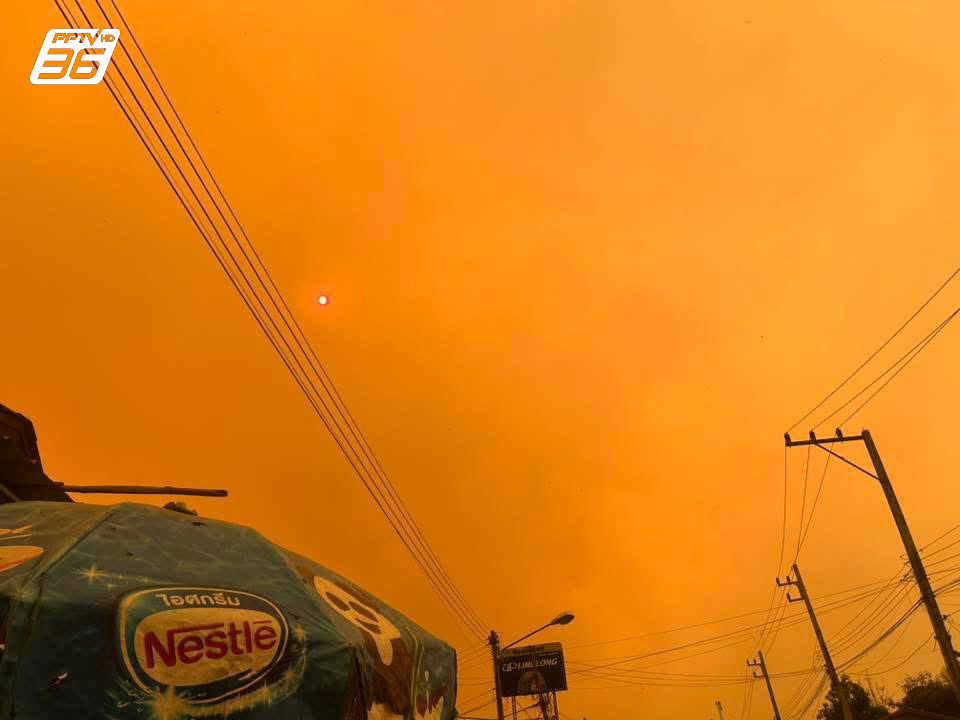 PPTVHD36's tweet image. วิกฤตฝุ่นเชียงใหม่! “ฮอด-อมก๋อย” ฝุ่นปกคลุมหนักจนท้องฟ้าเปลี่ยนสีส้ม ชาวบ้านแสบตา-แสบจมูก วอนรัฐเหลียวแล พบจุดความร้อนพุ่งสูง 284 จุด

อ่านต่อ : pptv36.news/1RnP?FCL

#เชียงใหม่ #PM #ฝุ่นPM #ฝุ่น #ฝุ่นละออง #มลพิษทางอากาศ #ฝุ่นสีส้ม #ฟ้าสีส้ม #เรื่องข่าวเรื่องใหญ่ #PPTVHD36