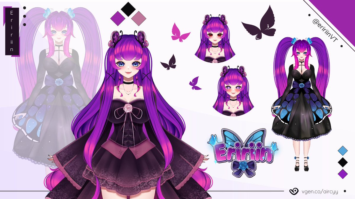 Eri 🦋 Vampire Vtuber 🌹 tweet media