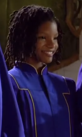Disney_Wiki's tweet photo. Happy Birthday, Halle Bailey
For Disney, she appeared as herself in #AustinAndAlly. She also portrayed a choir member in #LetItShine and Ariel in the live-action #TheLittleMermaid.
In addition, she co-wrote "Warrior" for #AWrinkleInTime, which she performed with her sister. https://t.co/BXoVUikvcF