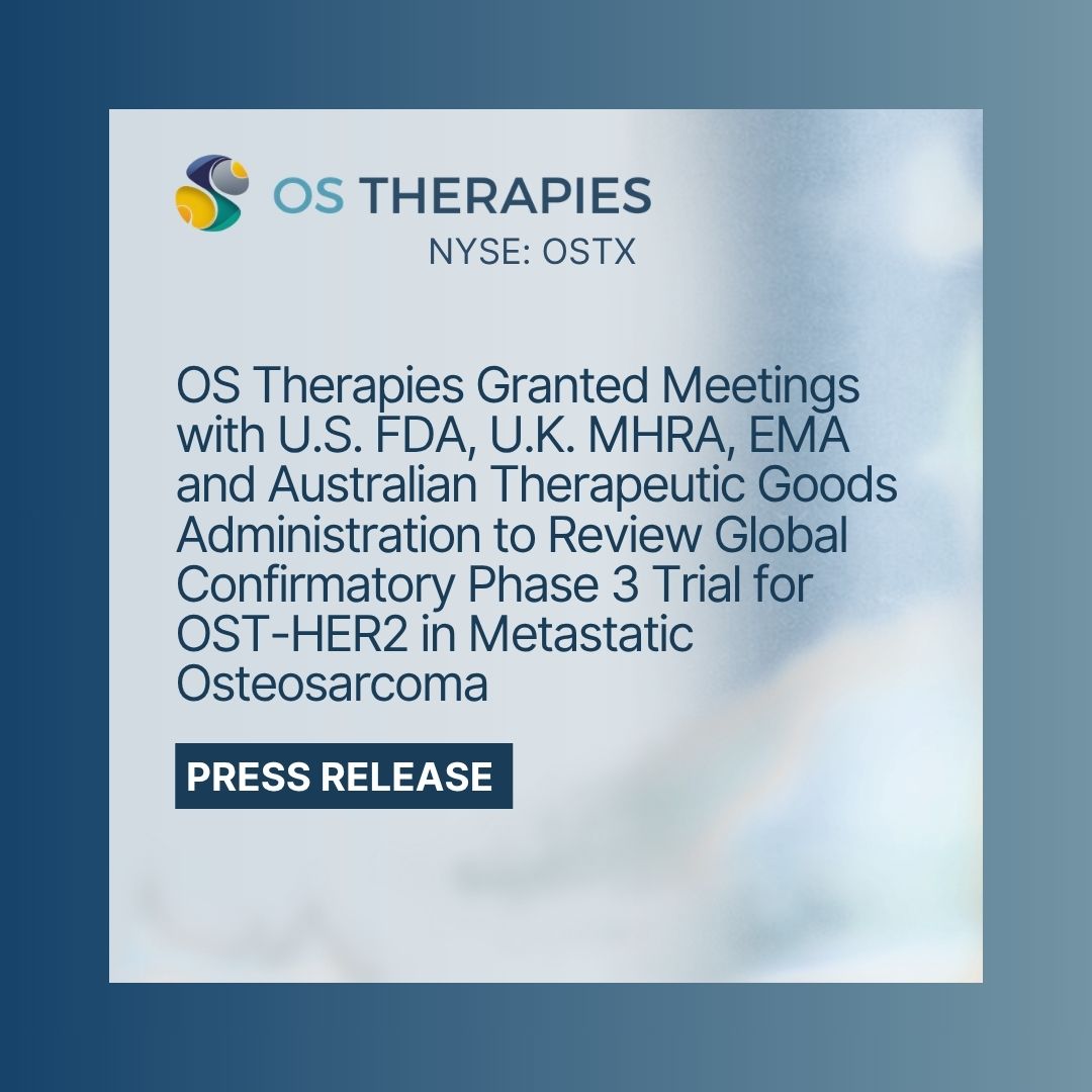 OS Therapies NYSE American: OSTX tweet media
