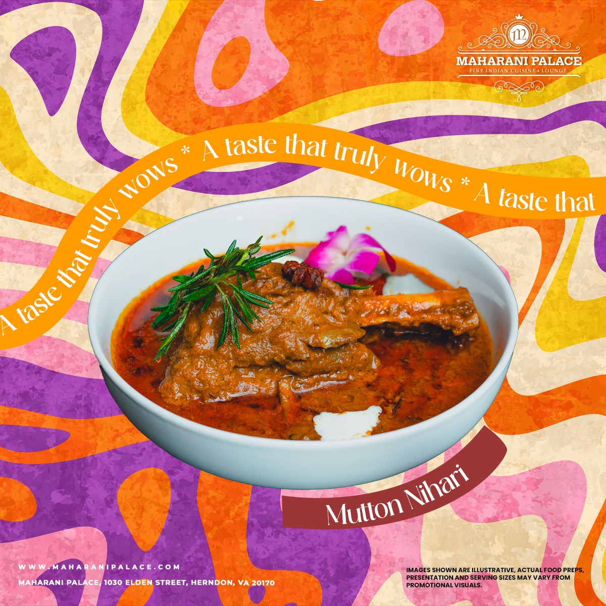 A Bowl Full of Royalty – Mutton Nihari Like Never Before!
Indulge in the rich flavors of our signature Indian cuisines and taste the tradition in Every Bite of Mutton Nihari at Maharani Palace, Herndon, VA.

🍽️𝐋𝐮𝐧𝐜𝐡 | 𝐃𝐢𝐧𝐧𝐞𝐫 | 𝐓𝐚𝐤𝐞𝐨𝐮𝐭 | 𝐎𝐧𝐥𝐢𝐧𝐞 𝐎𝐫𝐝𝐞𝐫