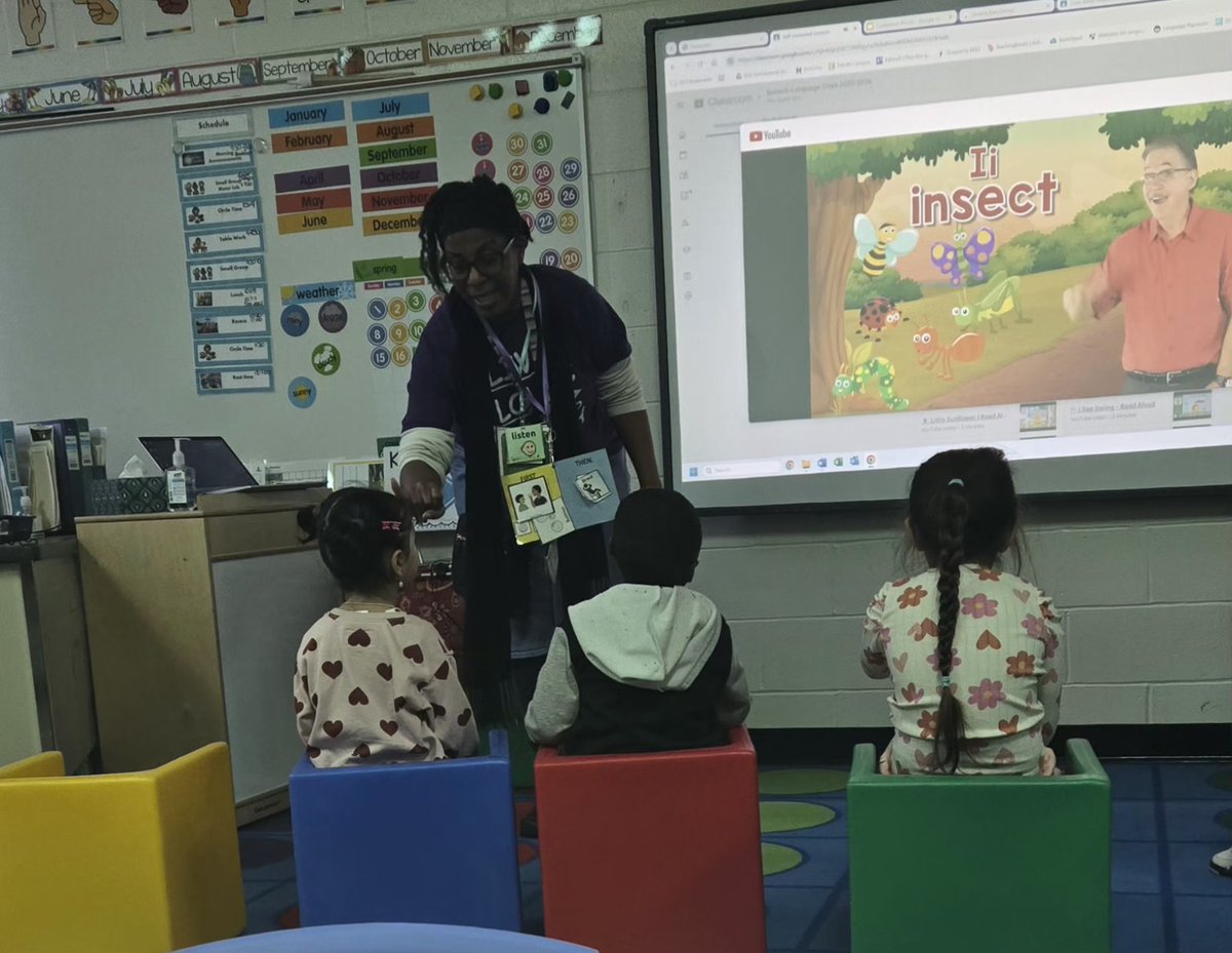 Vivasjones's tweet image. BES' Speech-Language Pathologist is making a difference early by supporting our Pre-K learners with communication, language, and social skills that build the foundation for lifelong success. Strong starts lead to brighter futures! 💙 #SLP #EarlyLearning #PreK #StudentSuccess