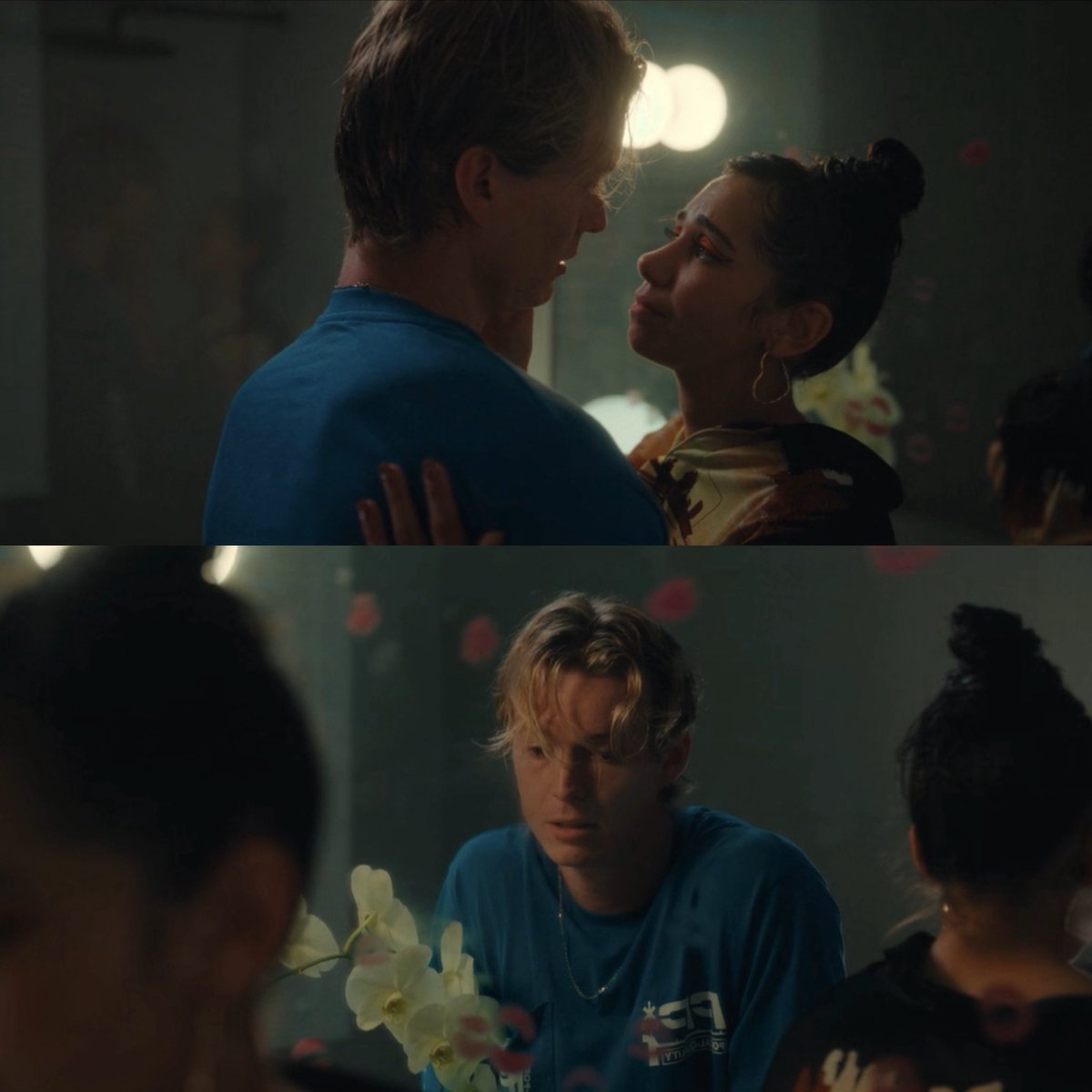 i really thought they were making up here and then they BREAK UP