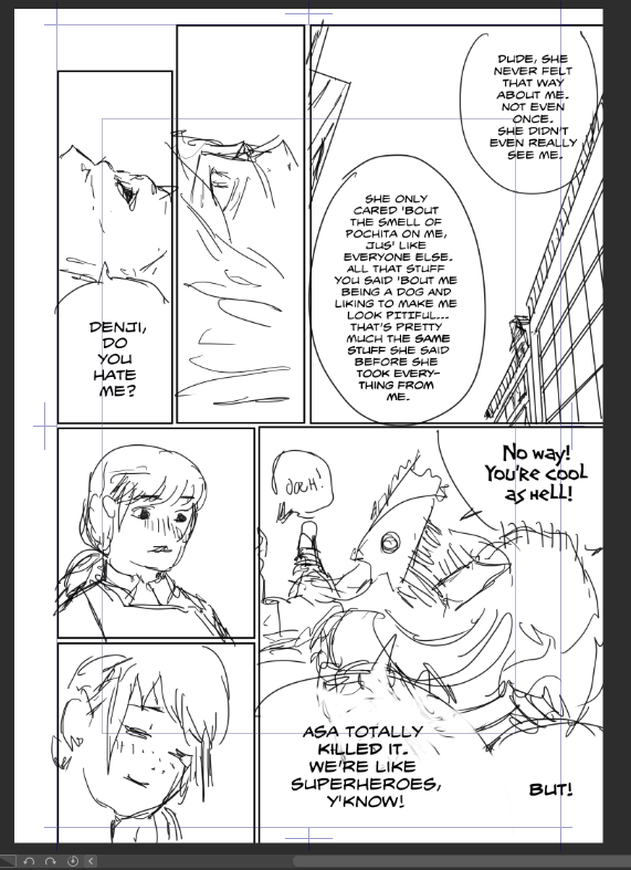 AuthorBrendonG's tweet photo. Let's cook just a little bit more! 

#csm #chainsawman #ChainsawMan #チェンソーマン #fanart #fanmanga #alternateending #canoninmyheart https://t.co/4fLyy3Eodo