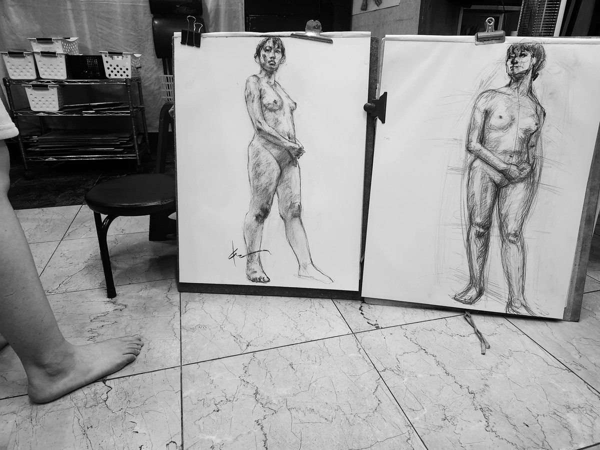 京都・東京・人体デッサン指導アトリエ tweet media
