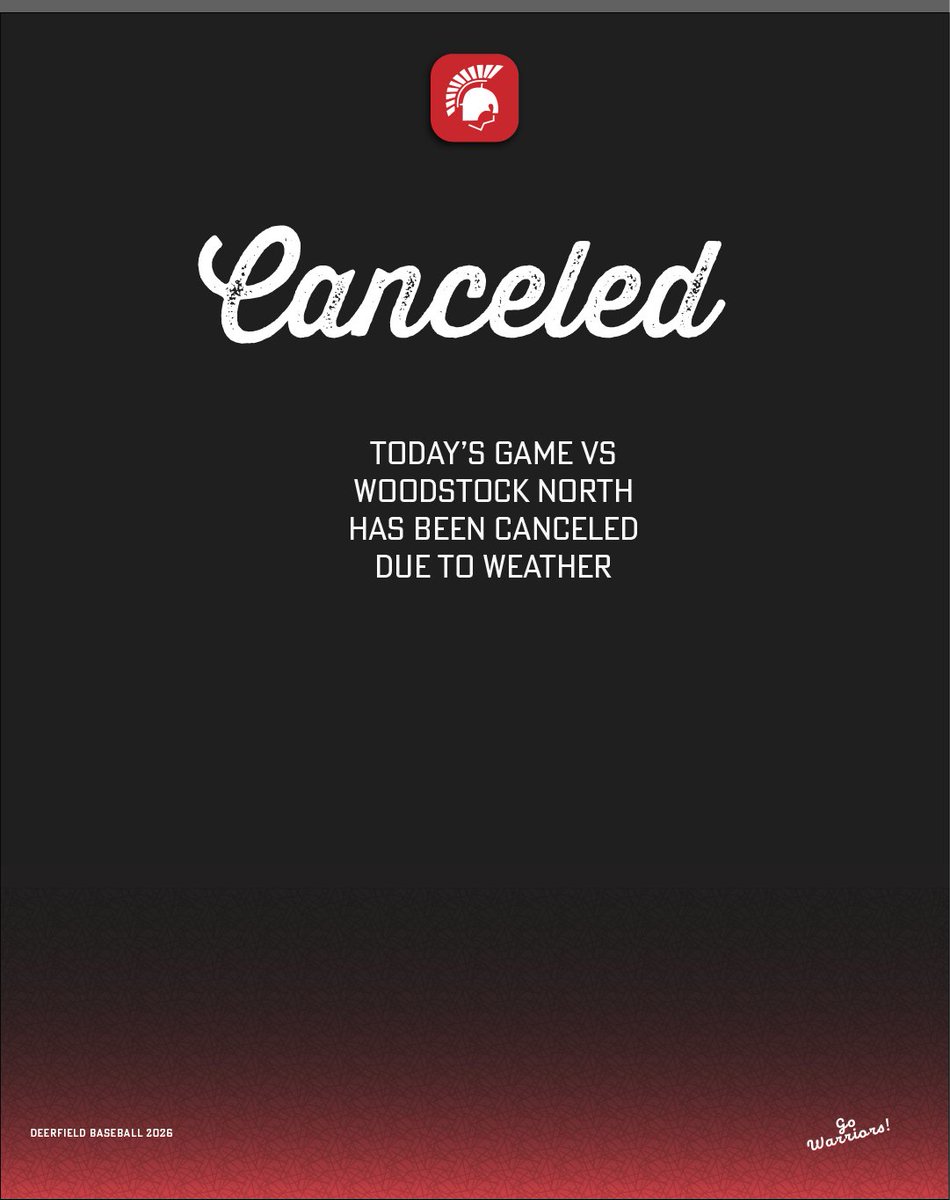 DHS Warrior Baseball tweet media