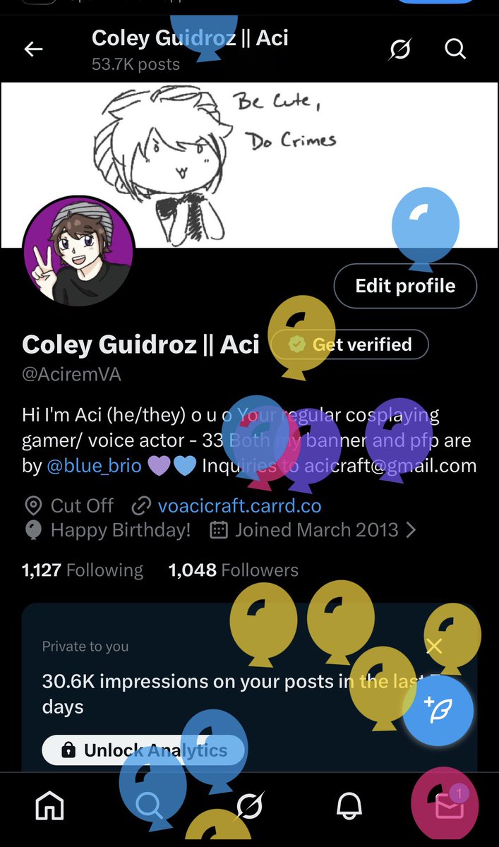 Coley Guidroz || Aci tweet media