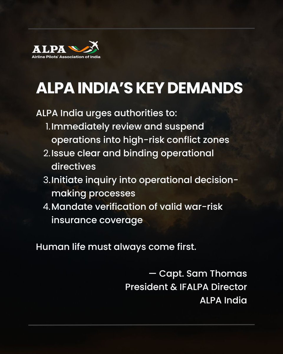 ALPA INDIA tweet media
