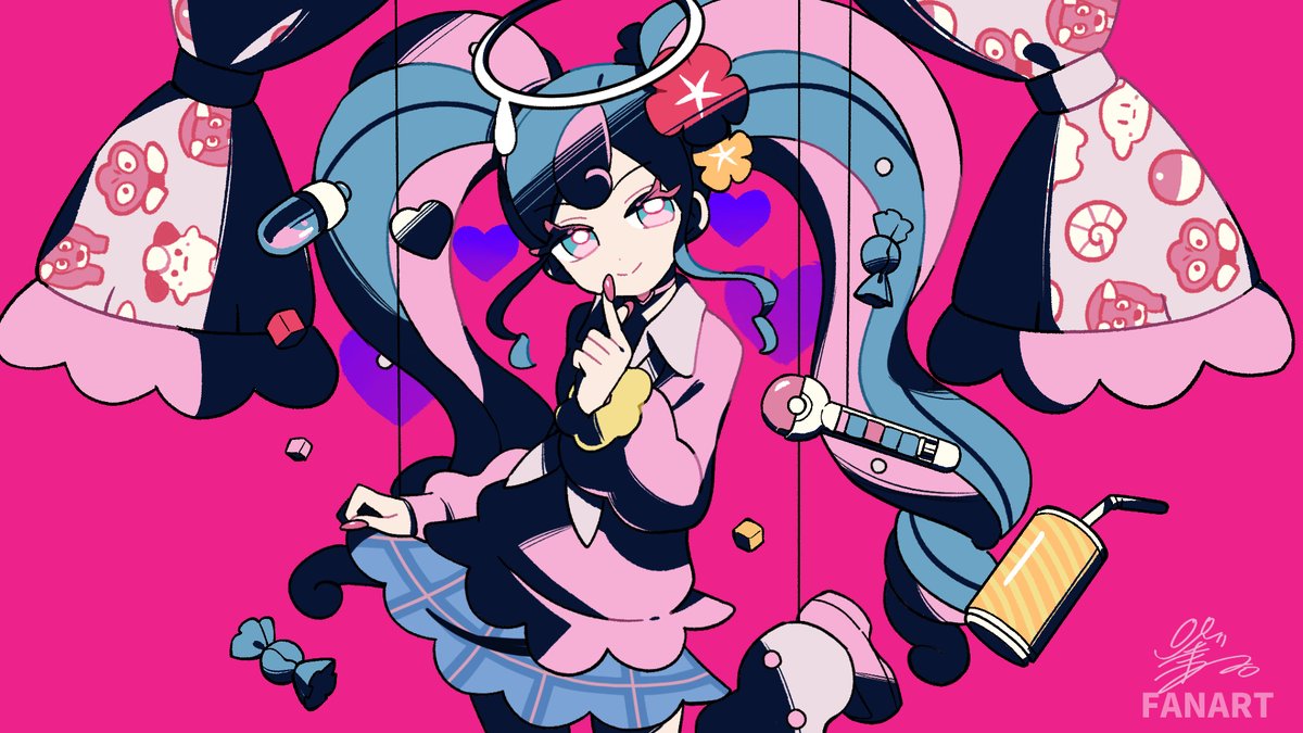 ポケミクFANART (再掲)