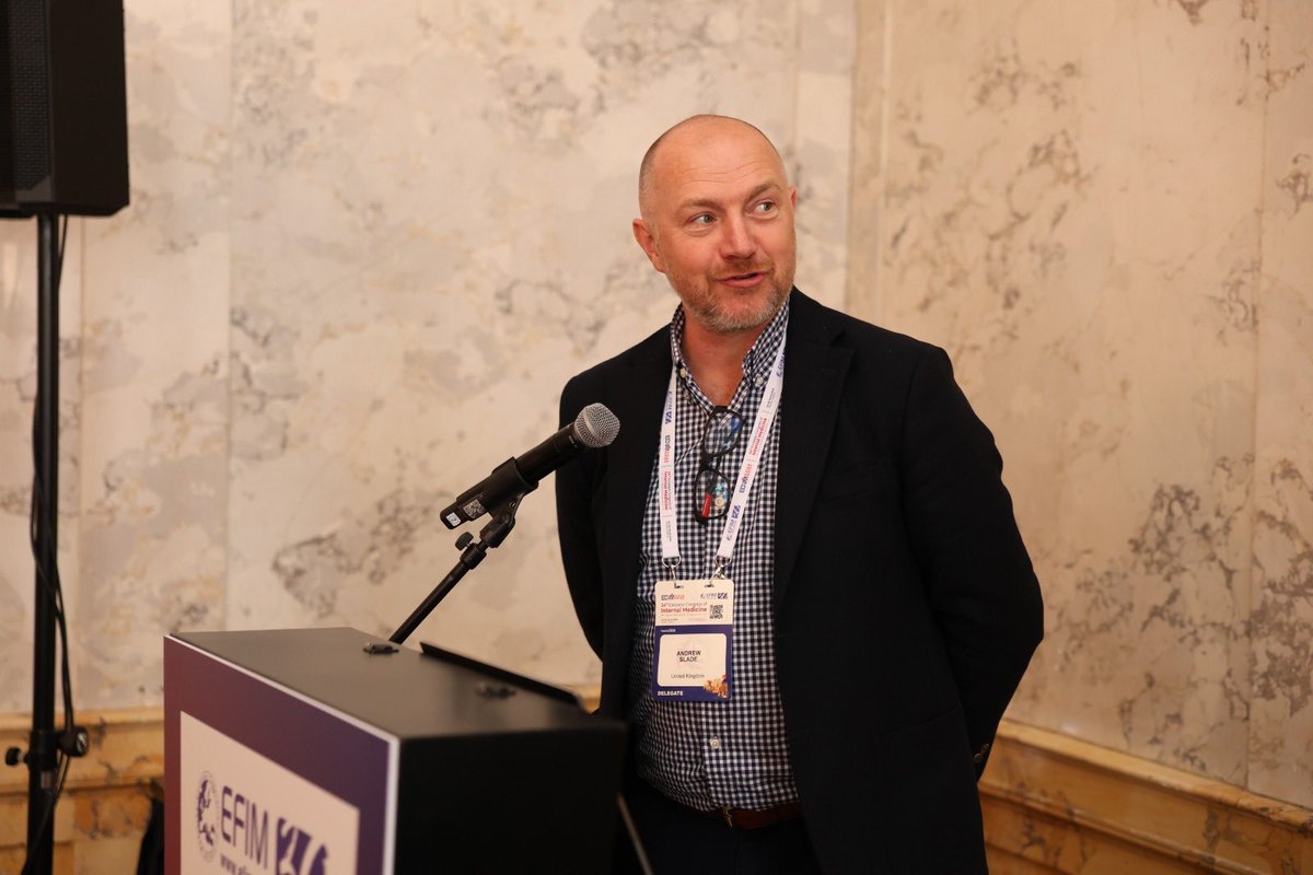 EFIM_EU's tweet photo. "How is AI improving the DVT clinical pathway? "

Andrew Slade’s presentation on the latest Ultrasound AI advancements at #ECIM2026 in Vienna.

Check the Scientific Program for more
🔗https://t.co/9stCosBqlI

#EFIM #ECIM2026 #InternalMedicine #Vienna https://t.co/dFvKEtbt56