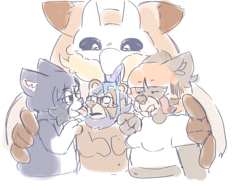 SquishyBear18's tweet photo. They're fighting over me like food!!!! I wonder who'll end up eating me this time.....
Fun little tease made by @teknyan !!! https://t.co/7OcE9wmH7l