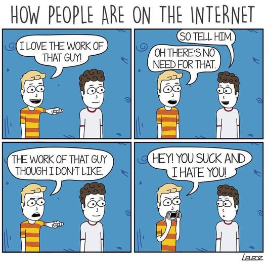 Postei isso no facebook há 10 anos e acho que nesse sentido nada mudou, né?