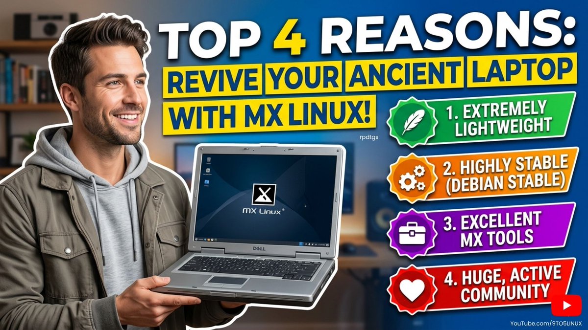 9to5LinuxOfficial tweet media