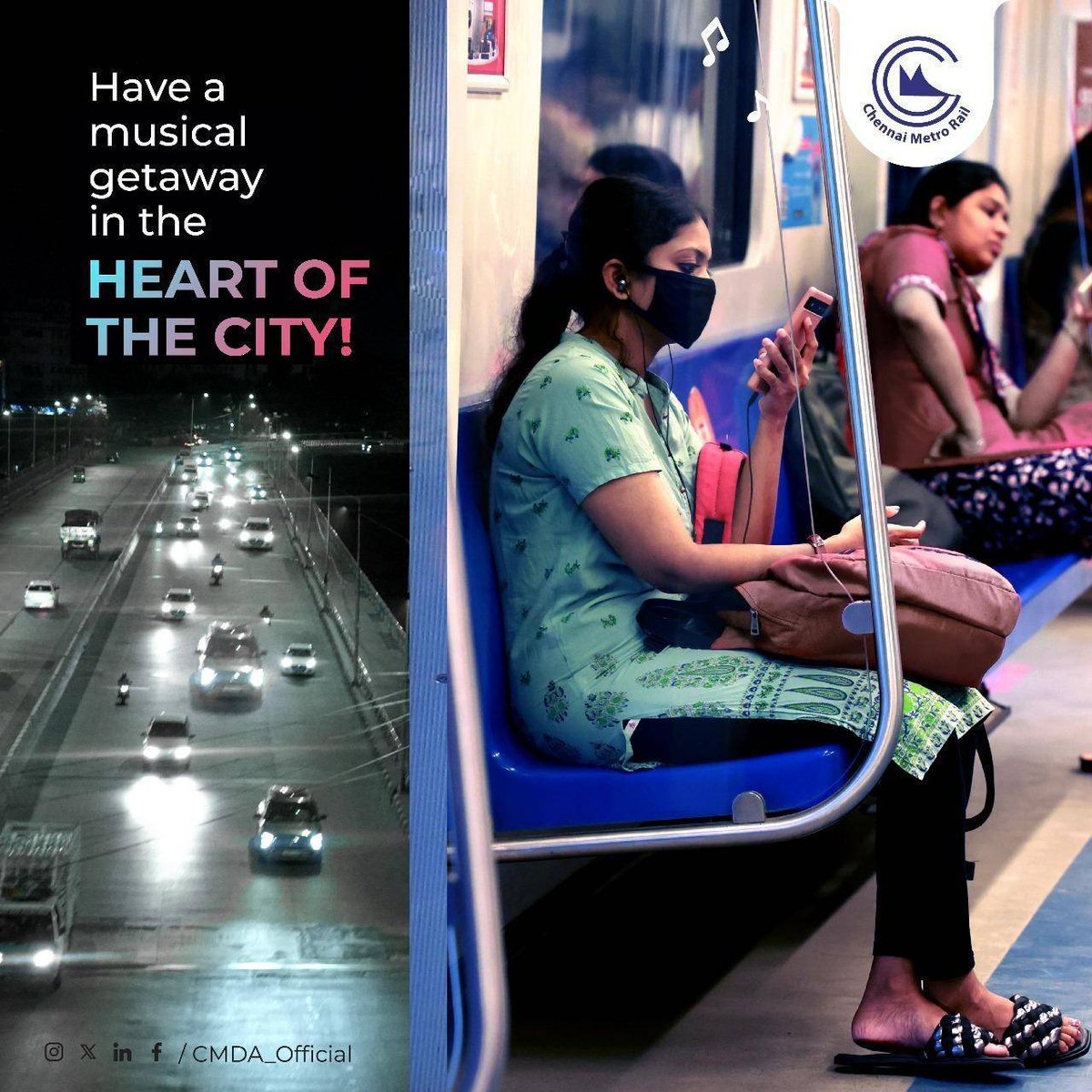 Chennai Metro Rail tweet media