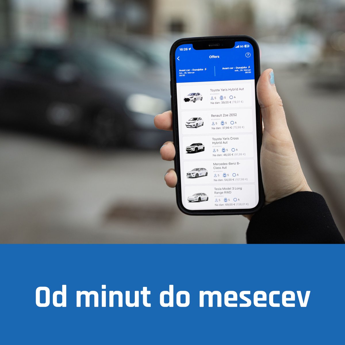 Avant2Go_com's tweet photo. Od minut do mesecev: .GO Rent 📱🔑
Digitalizirali smo najem vozil. Brez vrst in papirjev – vse prek telefona.
Najemi od 1 do 90 dni na 20+ lokacijah.
Poleg e-avtov tudi hibridi za tujino. 🌍⚡️
Rezervacija in odklep v trenutku.
#Avant2Go | #GORent https://t.co/dsRq3po43i