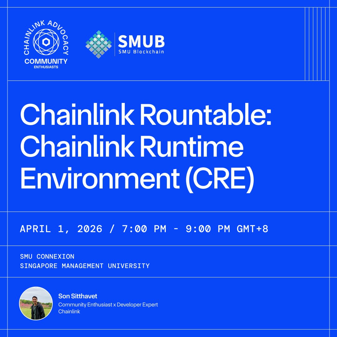 SMU Blockchain Club tweet media