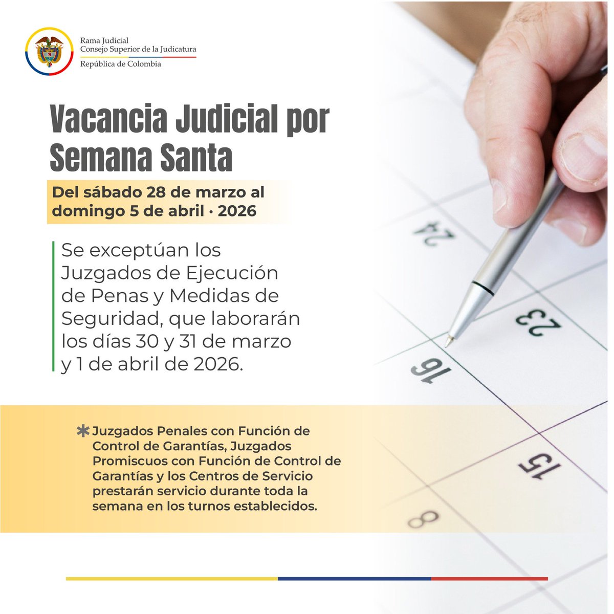 Rama Judicial tweet media