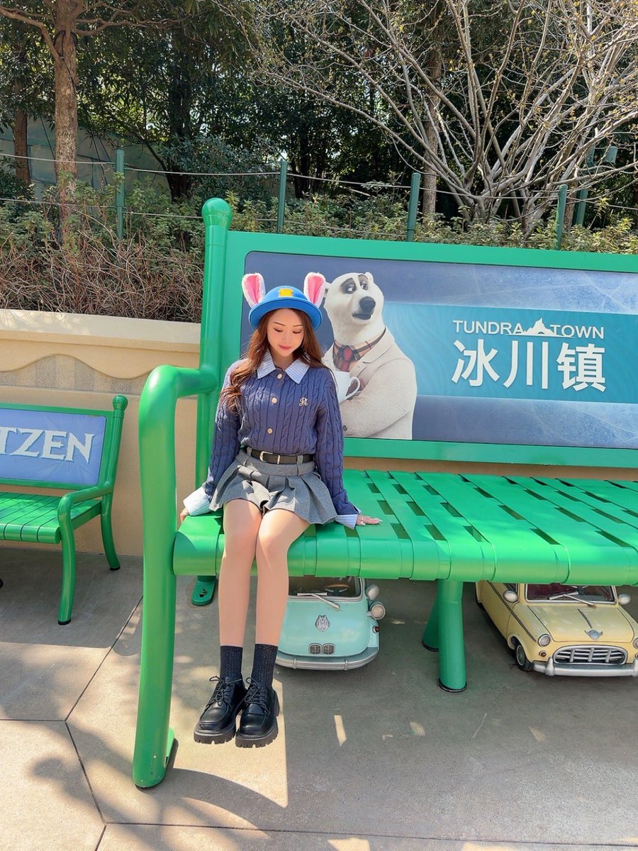 xx___2525a's tweet photo. 上海ディズニー🎡
JUDYコーデ🐰🩵プチプラで♡ https://t.co/nEivOaQspb