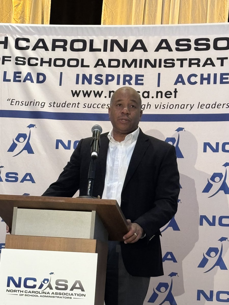 DrJhodge1906's tweet photo. I am leaving this year’s #NCASA2026 Leadership Conference #inspired and even more proud to be a product of North Carolina’s public schools. Thank you @NCASA for 50 years of service and advocacy. #SupportPublicSchools #ChampionOurLocalPublicSchools #GuilfordCounty #NCDPI @MoGreenNCDPI @ncmtss