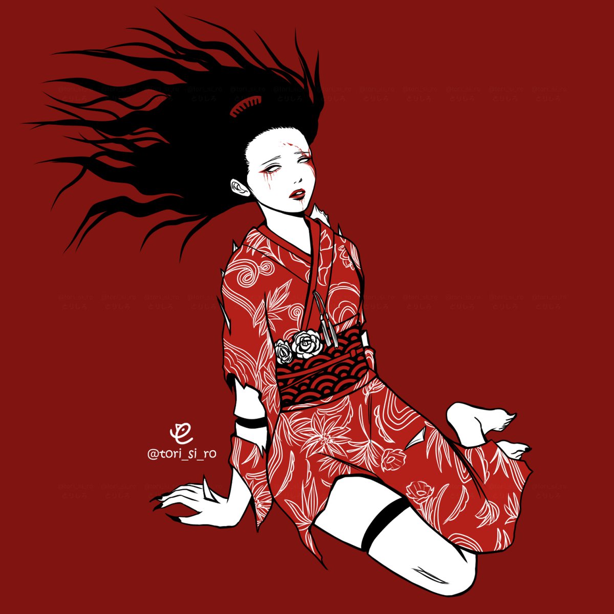 とりしろ tweet media