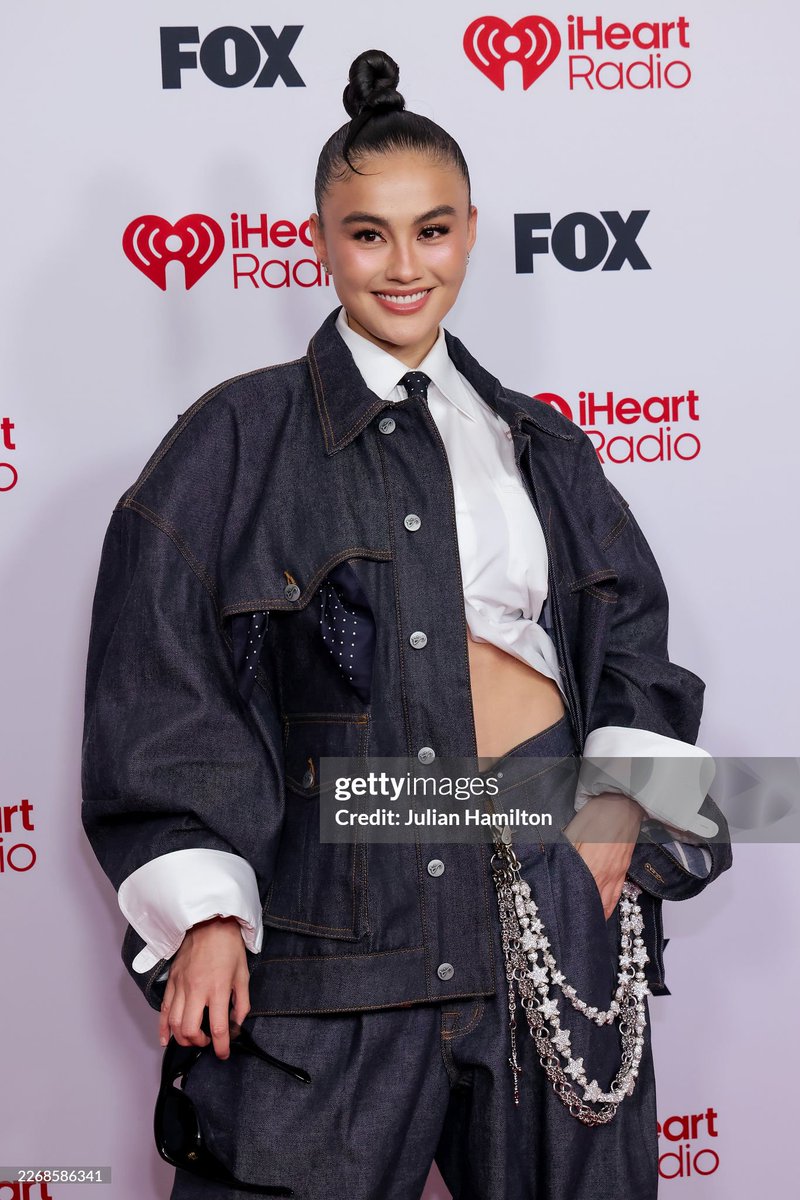 interNEZional's tweet image. One of her best red carpet look!
#AGNEZMO at the @iHeartRadio Music Awards 2026 🔥🔥