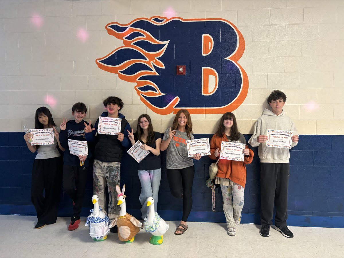 Blackman Middle School tweet media