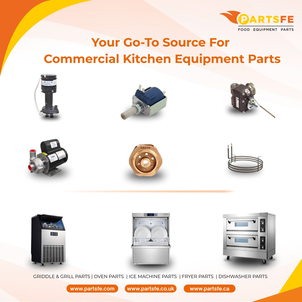 PartsFe's tweet image. Shop PartsFe for quality components online fast and easy, with options for commercial ovens, ice machines, and dishwashers across the USA, UK and Canada

👉postly.click/0vU

#CommercialKitchenEquipmentParts #FoodEquipmentPartsUSA #PartsFe #CommercialDishwasherParts