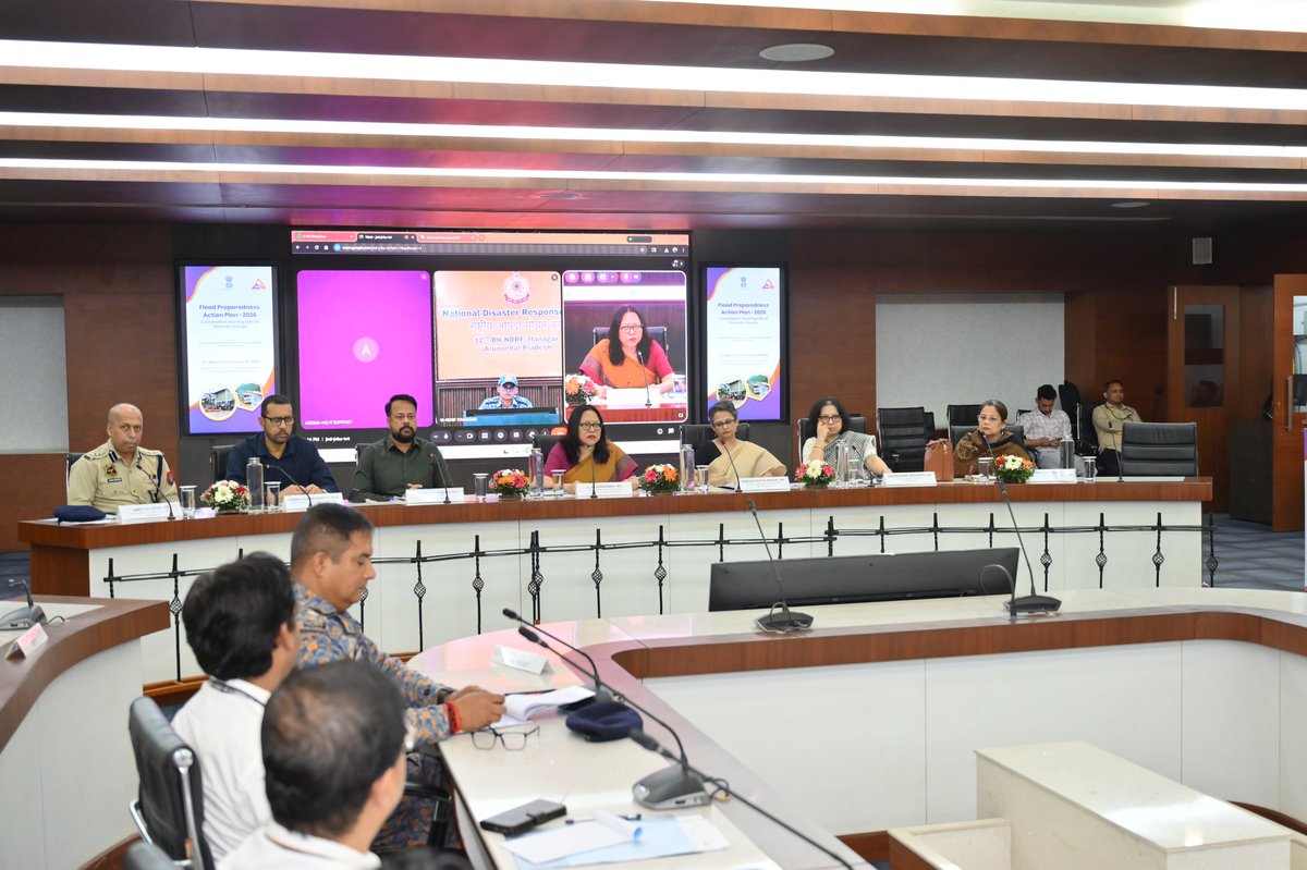 sdma_assam's tweet image. Highlights from today’s Interdepartmental Coordination Meeting under FPAP 2026.
A continuation of thematic consultations, reinforcing preparedness and interdepartmental coordination for the upcoming flood season.

#ASDMA #Preparedness #Assam