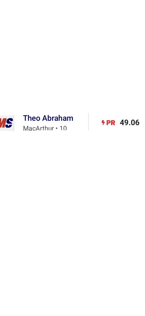 Theo_Abraham5's tweet image. NEW PR🚨🚨: 49.06
Varsity 400🥉
Lane 6

@brahmatrack @mikeembry_ @EvanderWells @SacKenny @lowery_jocoby91 @rosemarydupree3
#trackandfield #sprinter #track