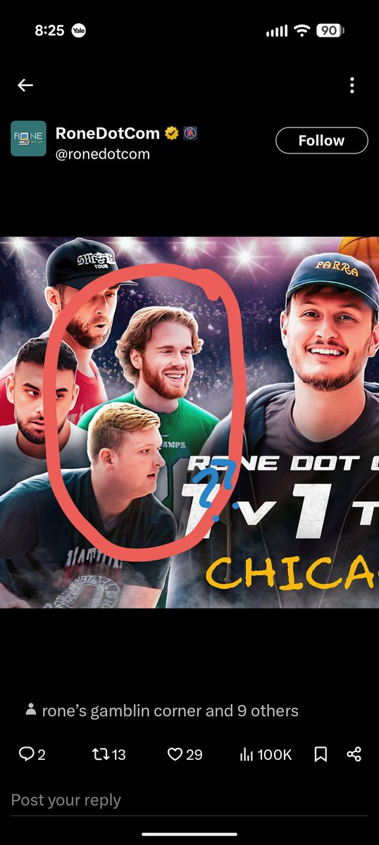 jlindz's tweet photo. @wakeupbarstool #askwub conner -- did you and WBR supremely piss someone off in the graphics dept? Why'd they give you and Rick faces that are 50+ lbs heavier?!? https://t.co/ZEggX6G86t