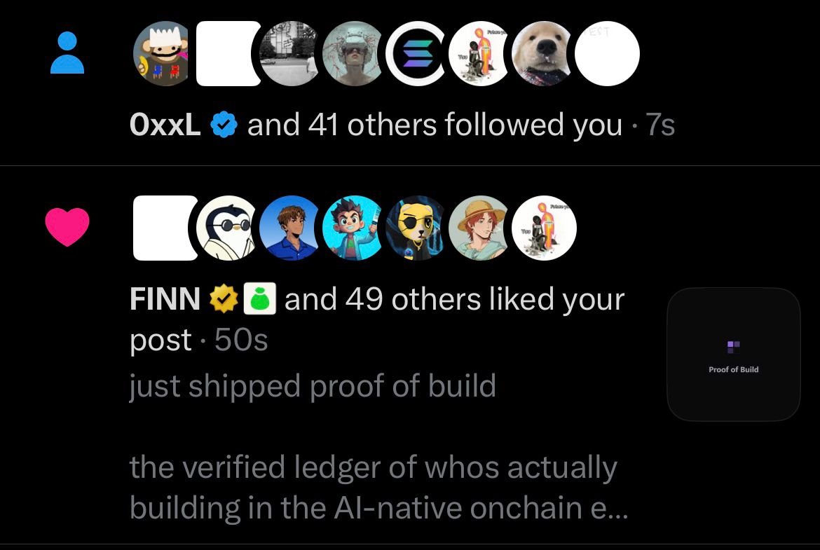 Proof Of Build tweet media