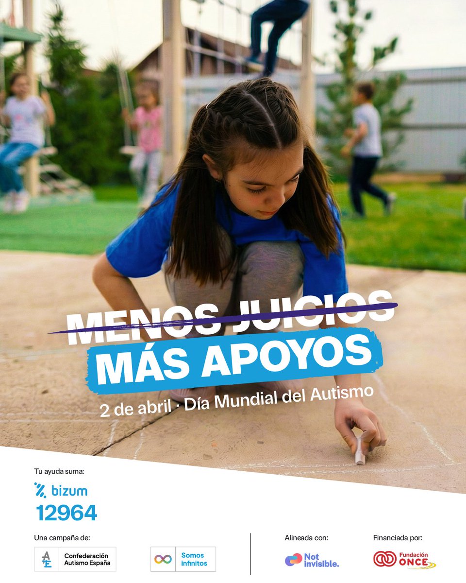 AutismoGalicia's tweet photo. Moitas veces os sinais están ante nós, só
fai falta parar un segundo para velas.
Atopácheste con algunha na túa contorna? 🤔
#MenosJuicioMásApoyos #DiaMundialAutismo
#MenosXuízosMáisApoios https://t.co/FOWXmmEZwF